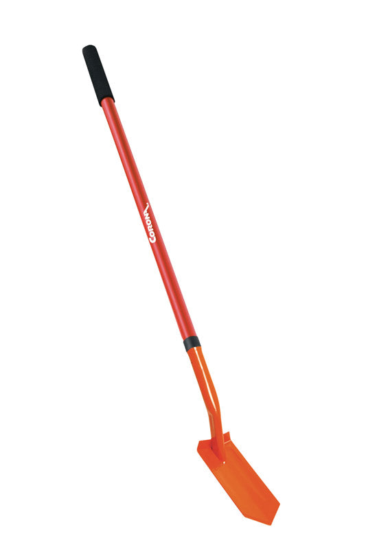 Corona 52 in. Steel V-Shaped Trenching Shovel Fiberglass Handle