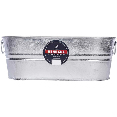 Behrens 5.5 gal Steel Tub Oval