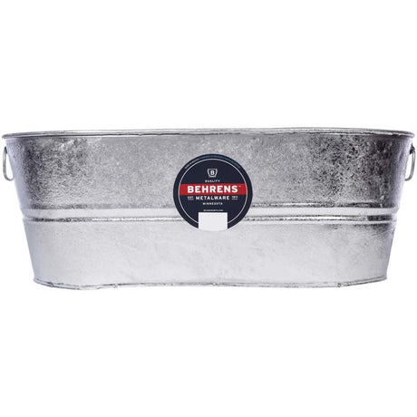 Behrens 10.5 gal Steel Tub Oval