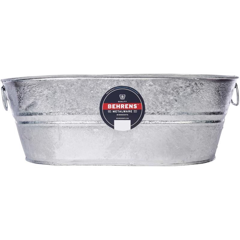 Behrens 7.5 gal Steel Tub Oval