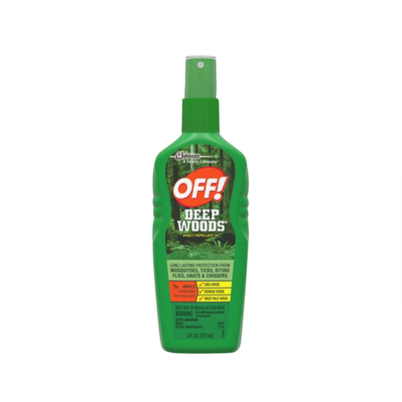 OFF! Deep Woods Insect Repellent Liquid For Gnats/Mosquitoes/Ticks 6 oz