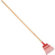 Corona 60.5 in. 11 Tine Steel Shrub Rake Wood Handle