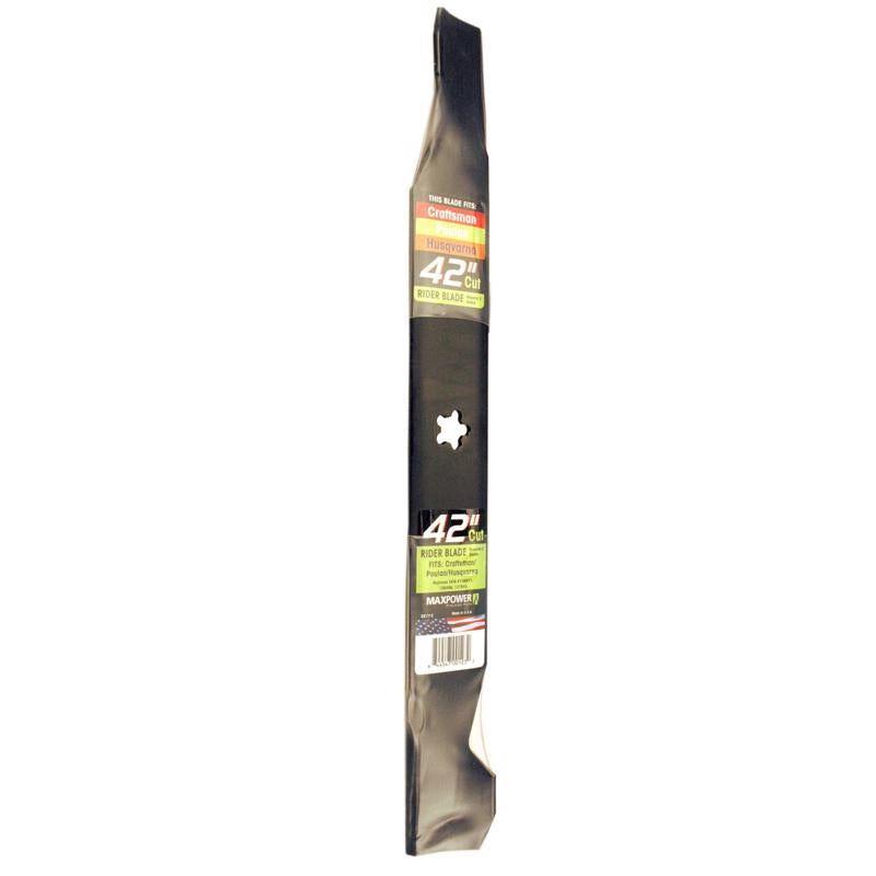 MaxPower 42 in. Standard Mower Blade For Riding Mowers 1 pk