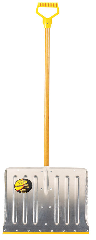 Yeoman 18 in. W X 51 in. L Aluminum Snow Shovel