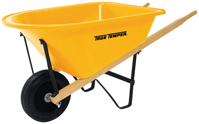 True Temper Poly Kid's Wheelbarrow 1.25 cu ft