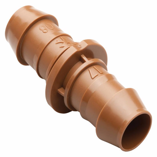 Rain Bird 1/2 in. Barbed Drip Irrigation Coupler 4 pk