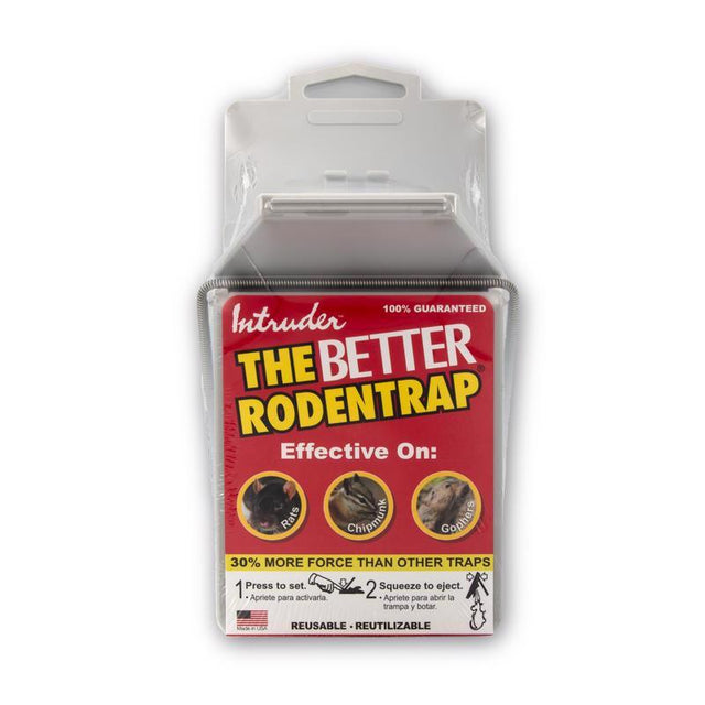 Intruder The Better Rodentrap Large Snap Trap For Rodents 1 pk