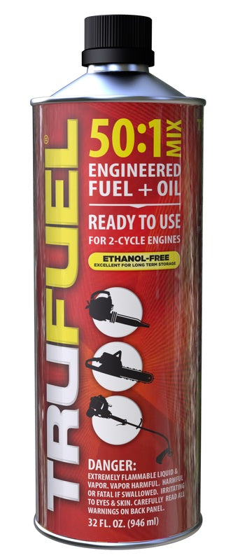 TruFuel Ethanol-Free 2-Cycle 50:1 Engineered Fuel and Oil 32 oz