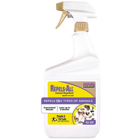 Bonide Repels-All Animal Repellent Spray For Most Animal Types 32 oz