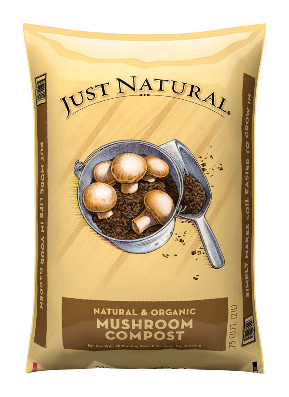 Just Natural Organic Mushroom Compost 0.75 cu ft