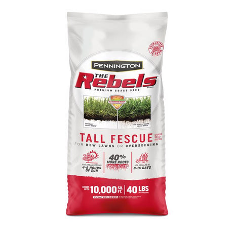 Pennington The Rebels Tall Fescue Grass Sun or Shade Grass Seed 40 lb