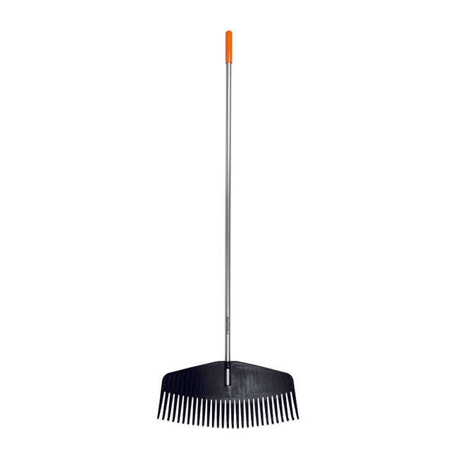 Fiskars 67 in. 29 Tine Poly Leaf Rake Aluminum Handle