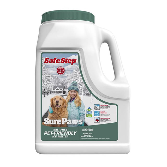 Safe Step Sure Paws Magnesium Chloride Pet Friendly Granule Ice Melt 8 lb