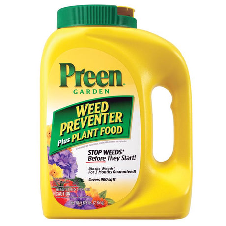 Preen Granules Weed Preventer & Fertilizer 5.625 lb