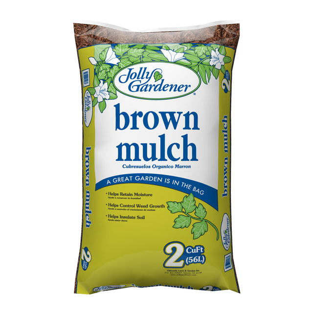 Jolly Gardener Brown Wood Mulch 2 cu ft