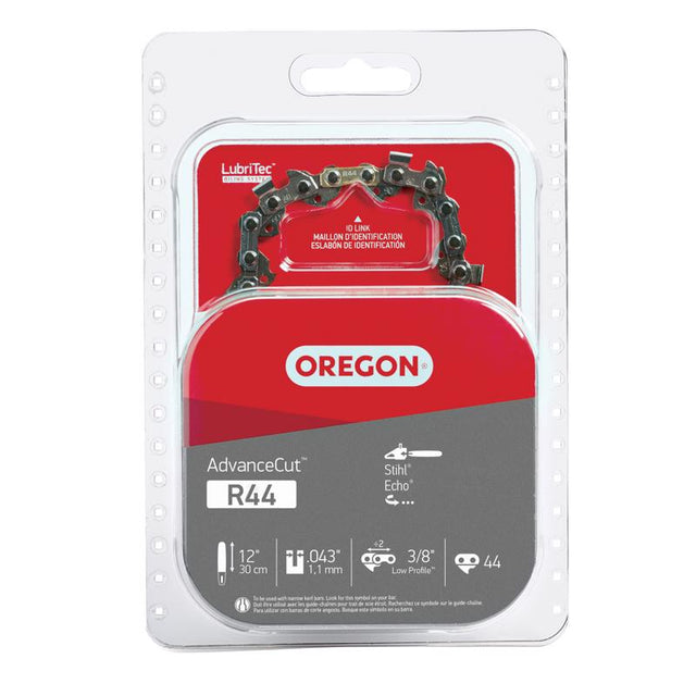 Oregon AdvanceCut R44 12 in. Chainsaw Chain 44 links