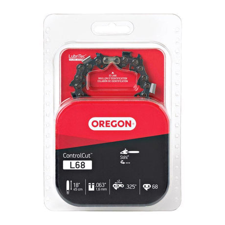 Oregon ControlCut L68 18 in. Chainsaw Chain 68 links