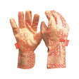 Digz Women's Indoor/Outdoor Dotted Gardening Gloves Red/White M 1 pair