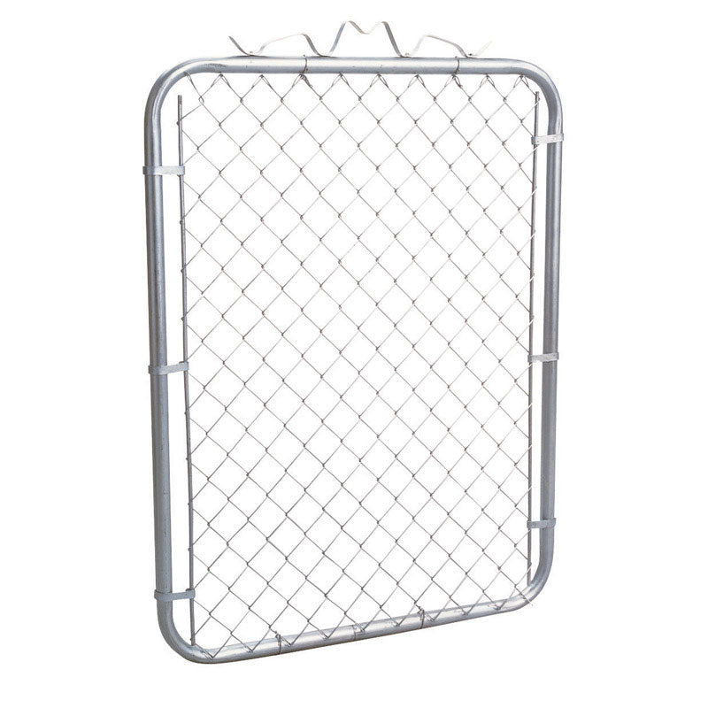 YardGard 48 in. L Galvanized Silver Steel Chain Link Walk Gate 1 pk