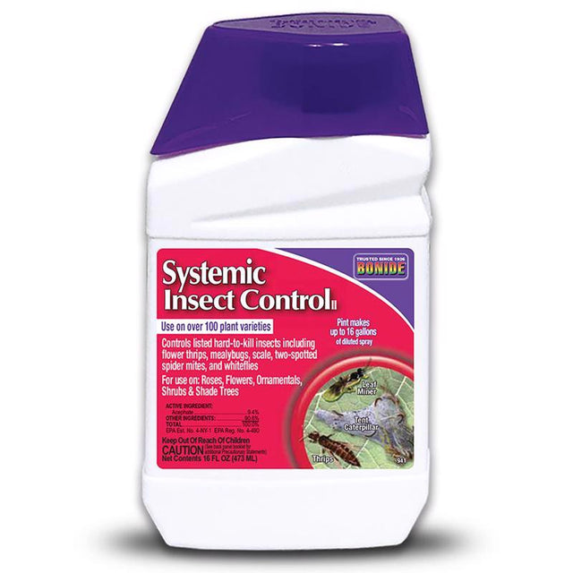 Bonide Systemic Spray Insect Killer Liquid Concentrate 1 pt