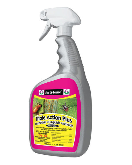 Ferti-lome Triple Action Plus Disease & Mite Control Liquid 32 oz