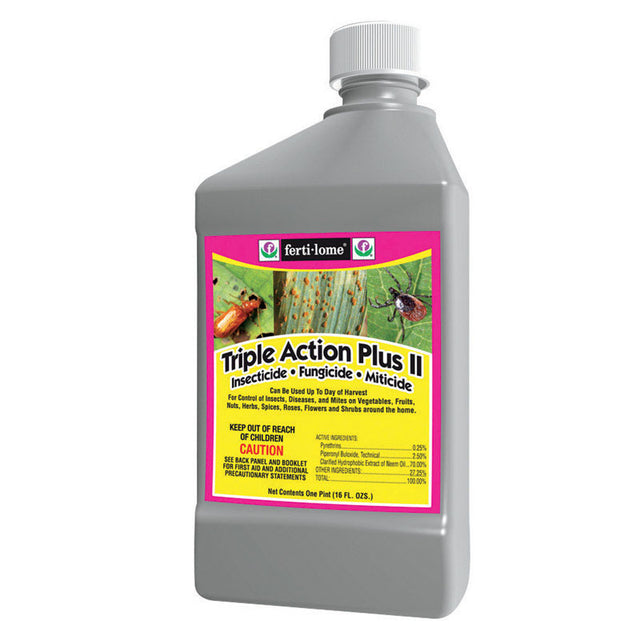 Ferti-lome Triple Action Disease & Mite Control Liquid Concentrate 16 oz