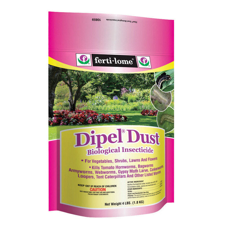 Ferti-lome Dipel Dust Biological Insect Killer Dust 4 lb