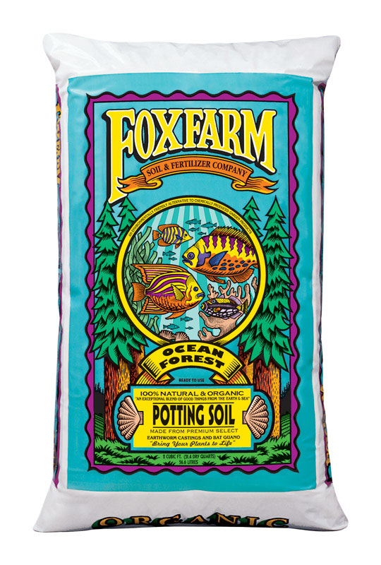 FoxFarm Ocean Forest Organic All Purpose Potting Soil 1.5 cu ft