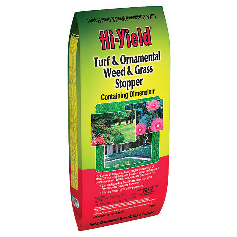 Hi-Yield Turf and Ornamental Weed and Crabgrass Control Granules 12 lb