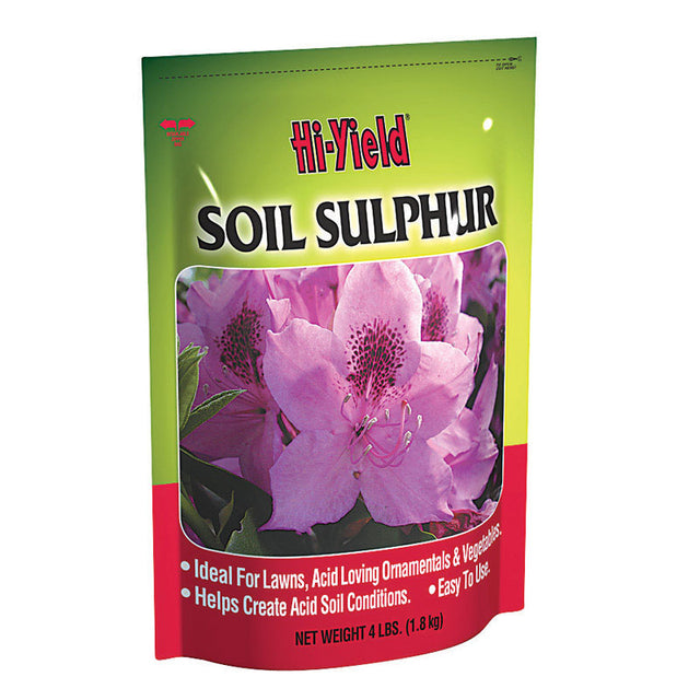 Hi-Yield Soil Sulphur 200 sq ft 4 lb