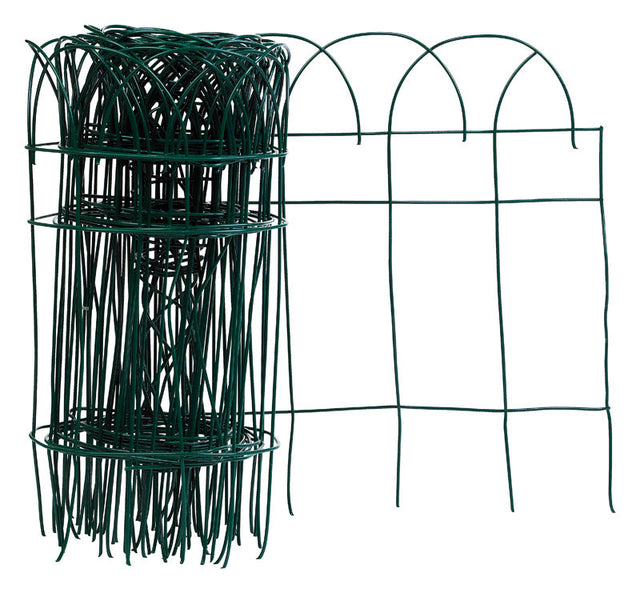 Panacea 240 in. L X 14 in. H PVC Green Scroll Garden Edging