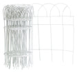 Panacea 240 in. L X 14 in. H PVC White Scroll Garden Edging