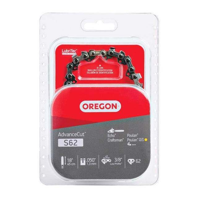 Oregon AdvanceCut S62 18 in. Chainsaw Chain 62 links