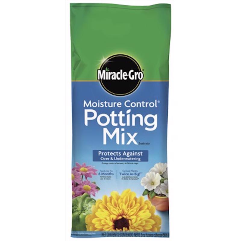 Miracle-Gro Moisture Control Flower Potting Mix 2 cu ft