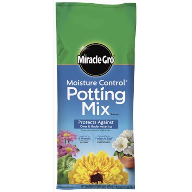 Miracle-Gro Moisture Control Flower Potting Mix 2 cu ft