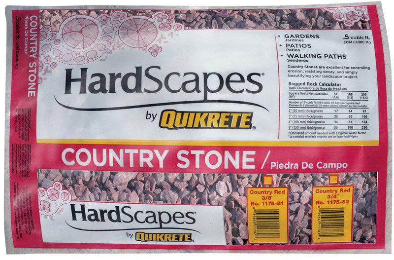 Quikrete HardScapes Red Decorative Stone 0.5 cu ft 50 lb