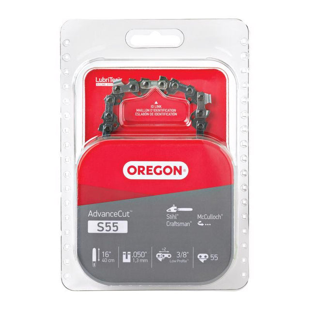 Oregon AdvanceCut S55 16 in. Chainsaw Chain 55 links