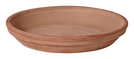 Deroma 1.2 in. H X 1.2 in. D X 9.3 in. D Clay Traditional Plant Saucer Chocolate