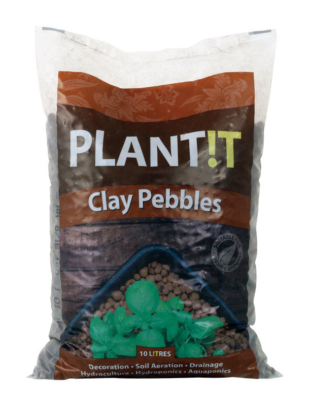 GROW!T Brown Clay Pebbles 0.35 cu ft 10 L