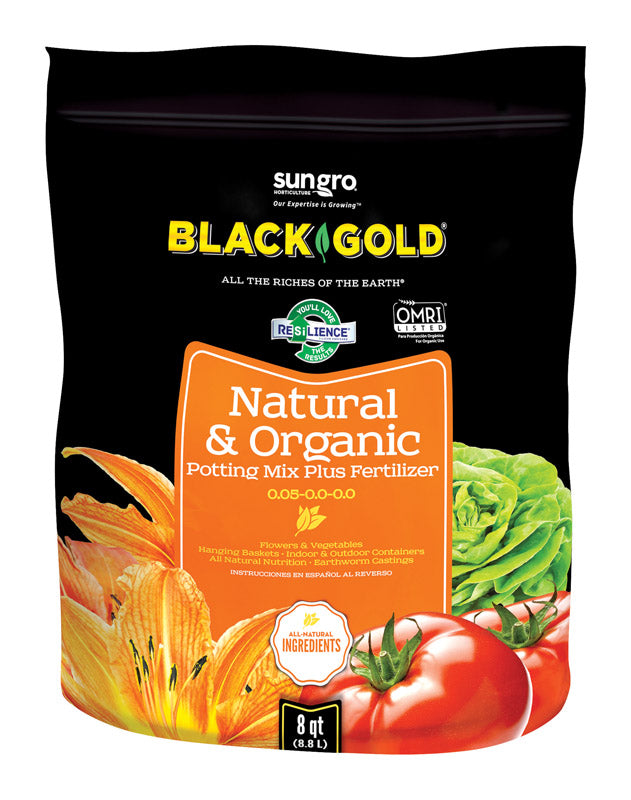 Black Gold Organic All Purpose Potting Mix 8 qt