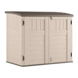 Suncast 4 ft. x 3 ft. Resin Horizontal Storage Shed with Floor Kit