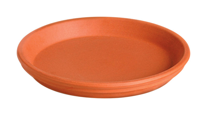 Deroma 1 in. H X 7.5 in. D Clay Traditional Plant Saucer Terracotta