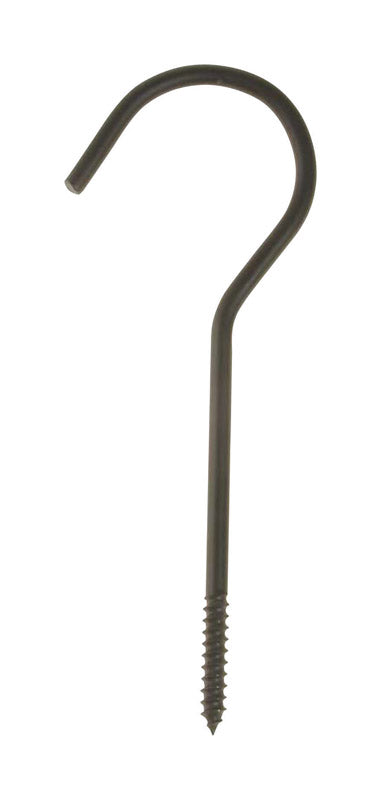 Panacea Black Steel 6 in. H Sturdy Plant Hook 1 pk