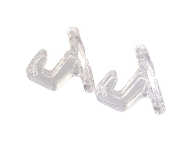 Panacea Clear Plastic 2 in. H Sturdy Plant Hook 2 pk