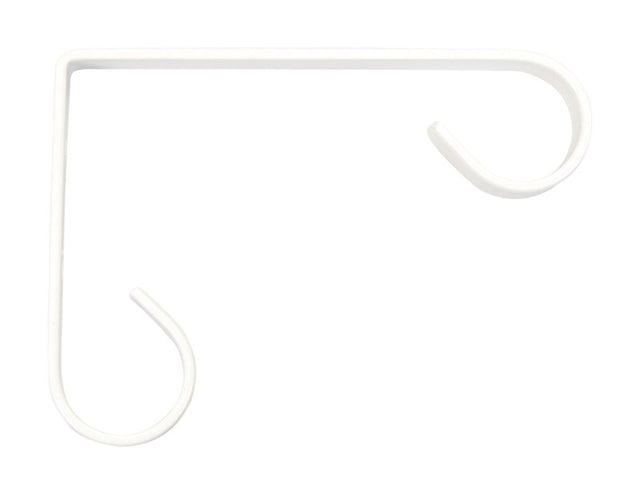 Panacea White Steel 4 in. H Sturdy Plant Hook 1 pk