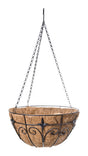 Panacea Steel Hanging Basket Black