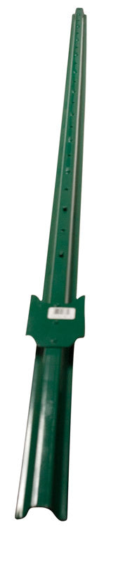 American Posts 1 in. H X 2.25 in. W X 7 ft. L 13 Ga. Powder Coated Green Steel U-Post