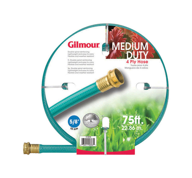 Gilmour 5/8 in. D X 75 ft. L Medium Duty Garden Hose