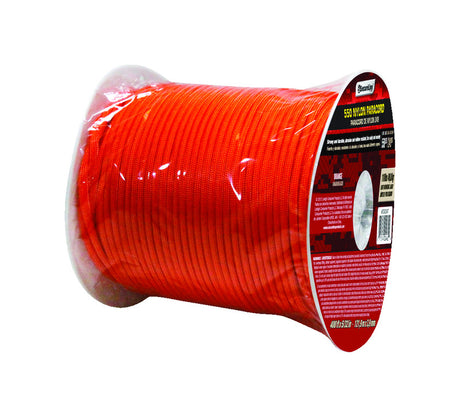 Koch 5/32 in. D X 400 ft. L Orange Braided Nylon Paracord