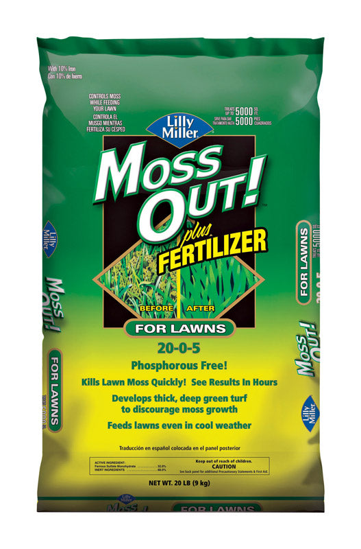 Lilly Miller Moss Out Moss Control Granules 20 lb